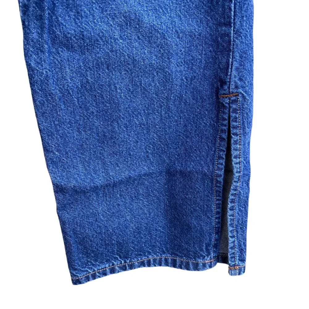 GAP Vintage Denim Side-Slit Capri 5 Pocket Style Blue Jeans Size 1 - Picture 3 of 6